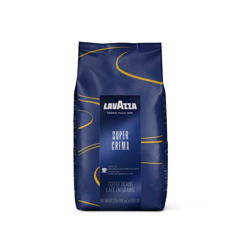 Espresso helbønner, Lavazza, Supercrema, pose a 1 kg