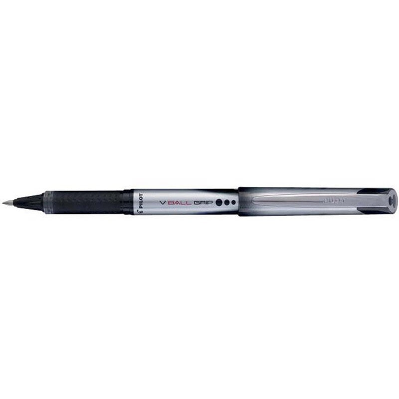 Rollerpen, Pilot V-ball grip, BLN-VBG7-B, 0,1-0,5MM, sort, Units 12