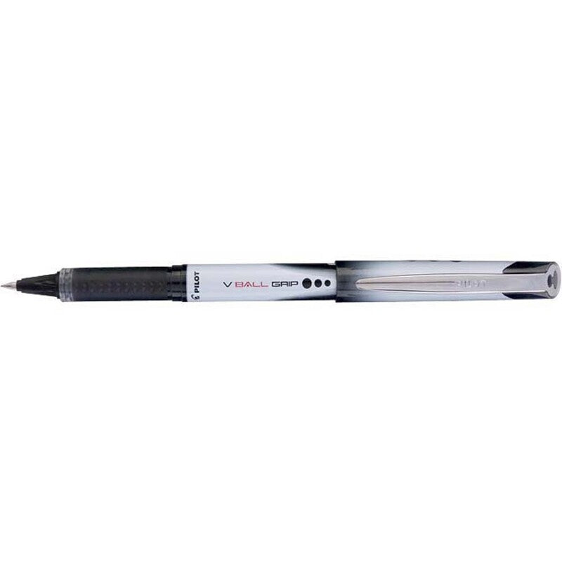 Rollerpen, Pilot V-ball grip, BLN-VBG5-B, 0,1-0,5MM, sort, Units 12