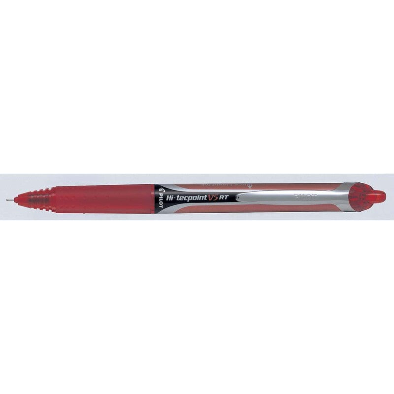 Rollerpen, Pilot Hi-tecpoint, V5 RT, 0,3MM, rød, Units 12