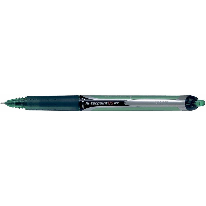 Rollerpen, Pilot Hi-tecpoint, V5 RT, 0,3MM, grøn, units 21