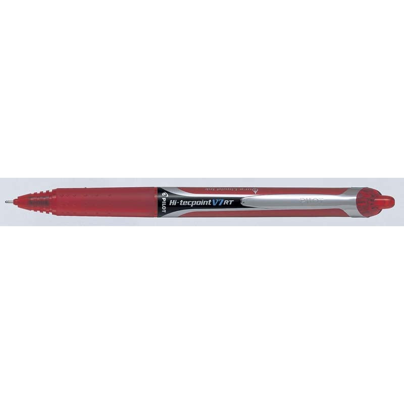 Rollerpen, Pilot Hi-tecpoint, V7 RT, 0,4MM, rød, Units 12