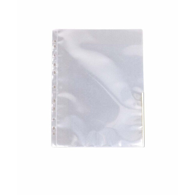 Signallomme, Esselte, hvid, 210x297mm, plastik, pakke a 100 stk