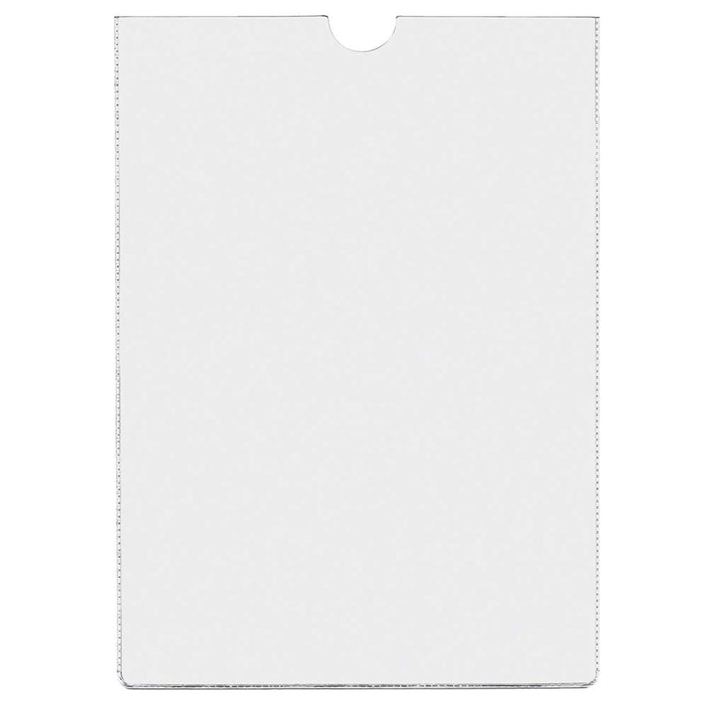 Plastetui, Esselte, transparent, 105µm, 148x210mm, plastik, pakke a 100 stk
