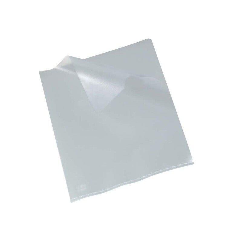 Plastomslag, Bantex, transparent, 80µm, 210x297mm, plastik, pakke a 100 stk