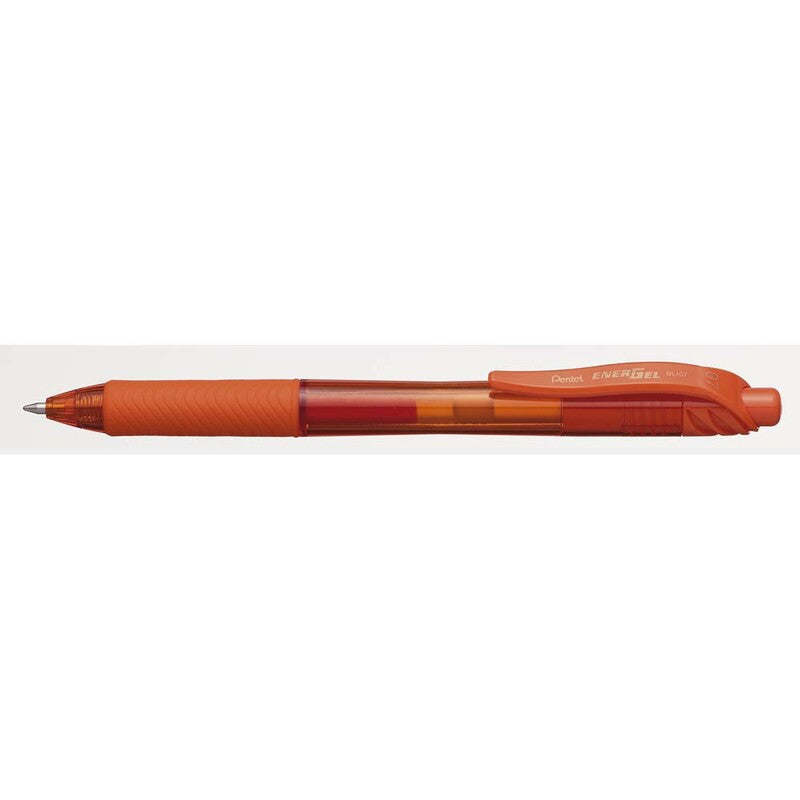 Rollerpen, Pentel EnerGel X, BL107, 0,7MM, orange, Units 12