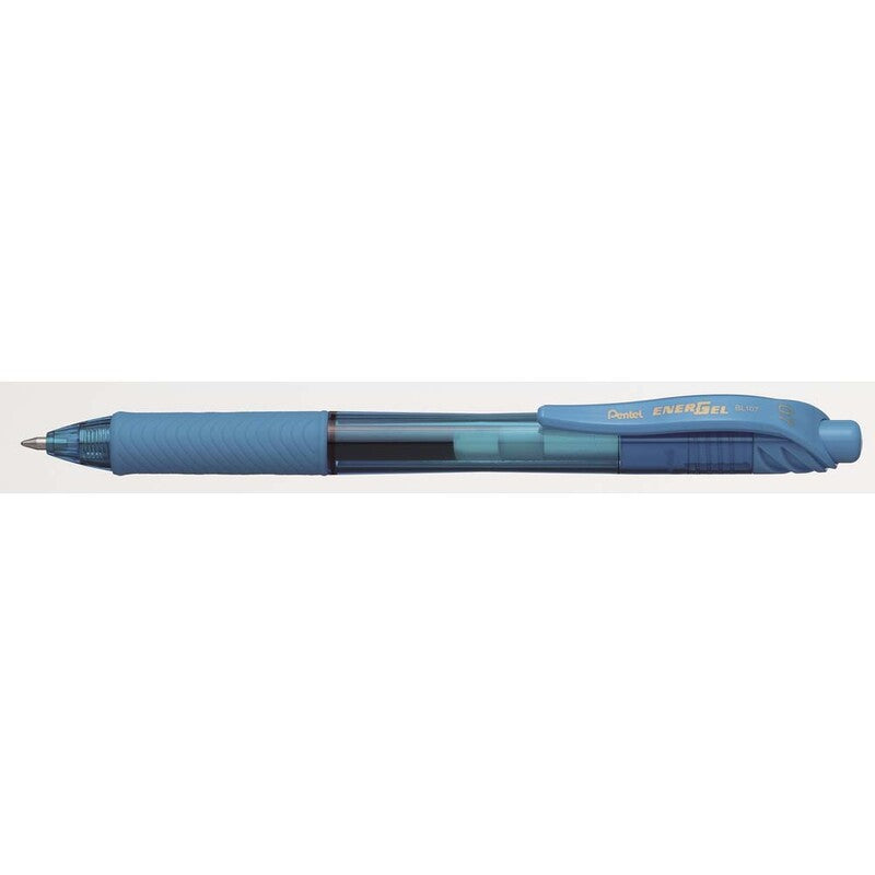 Rollerpen, Pentel EnerGel X, BL107, 0,7MM, blå, Units 12