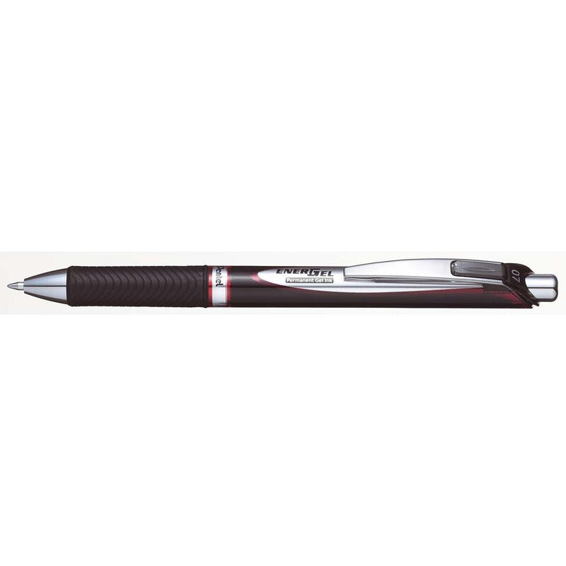 Rollerpen, Pentel EnerGel, BLP77-BX, 0,35MM, rød, Units 12