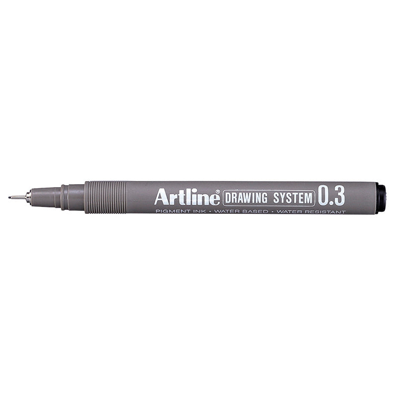 Drawingpen, Artline, EK233, 0,1-0,5MM, sort