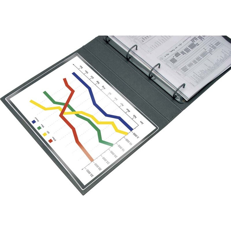 Plastlomme, BNT Bnt/Office, transparent, 210x297mm, plastik, pakke a 50 stk
