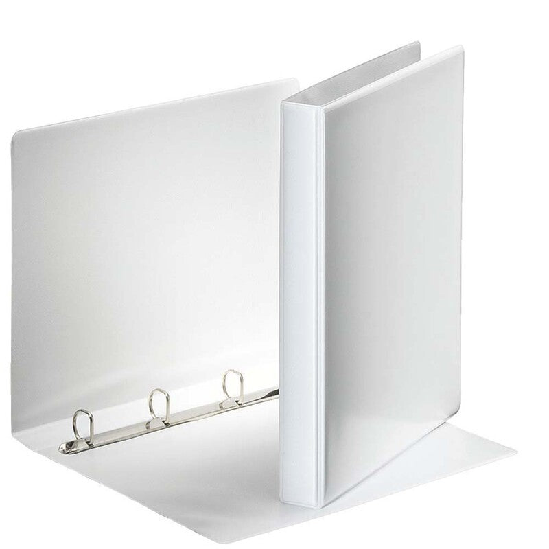 Hobbymappe, Esselte, grå, 20mm, 210x297mm, antal ringe: 4, PP, FSC Recycled Credit, 10 Units