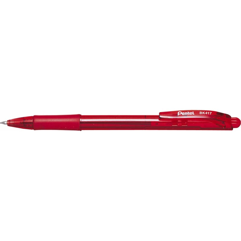 Kuglepen, Pentel, BK418, 0,25MM, rød