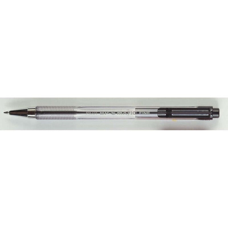 Kuglepen, Pilot Matic, BP-S F, 0,1-0,5MM, sort