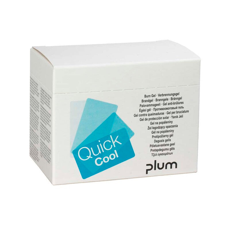 Plaster, Plum, Gel Quickcool burn injury