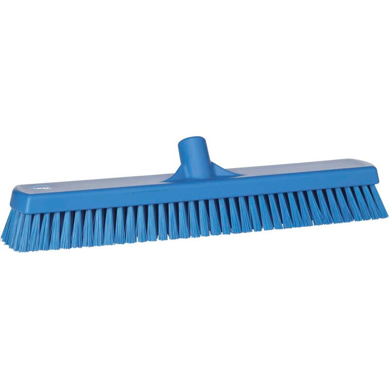 Håndbørste, Vikan, Wall-/Floor Washing Stiff, blå, 80mmx470mm