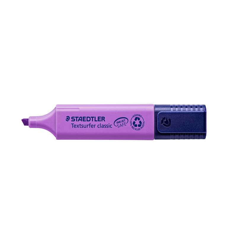 Tekstmarker, Staedtler Textsurfer, 364-6, 1-5MM, Skrå spids, voilet, 10 Units