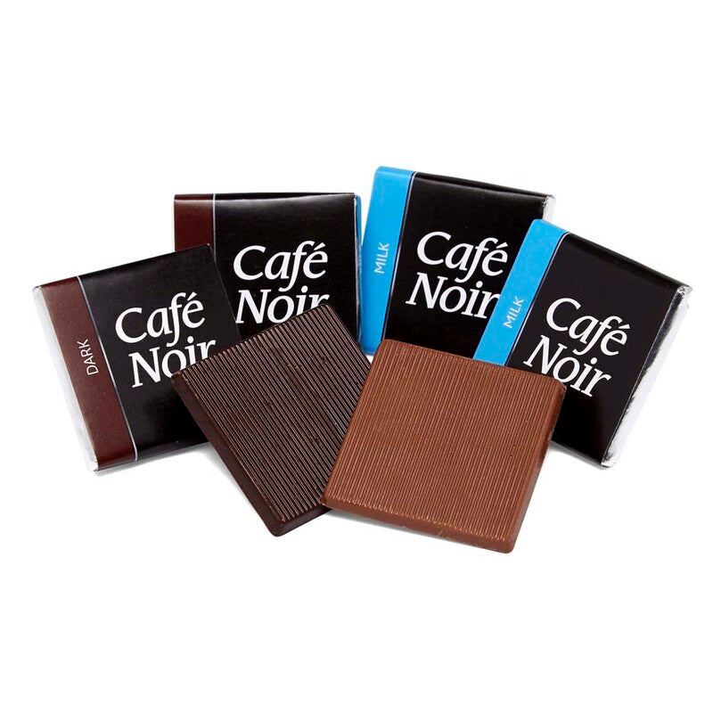 Chokolade, Cafe Noir, Mørk Flowpack, pakke a 300 stk