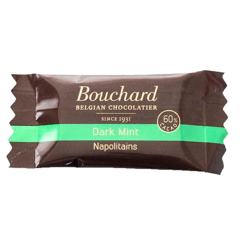 Chokolade, Bouchard, Mint Flowpack, pakke på 1 kg