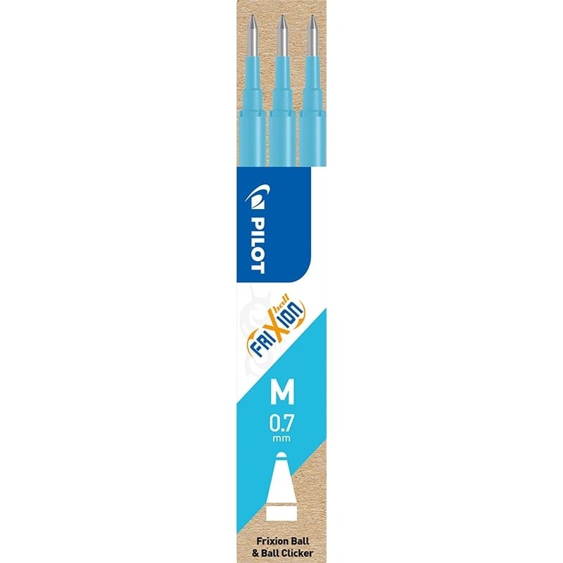 Refill, Pilot Frixion, CLICKER, 0,7MM, turkis