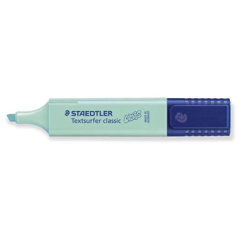 Tekstmarker, Staedtler Textsurfer, 364 C-505, 1-5MM, Skrå spids, mint, 10 Units
