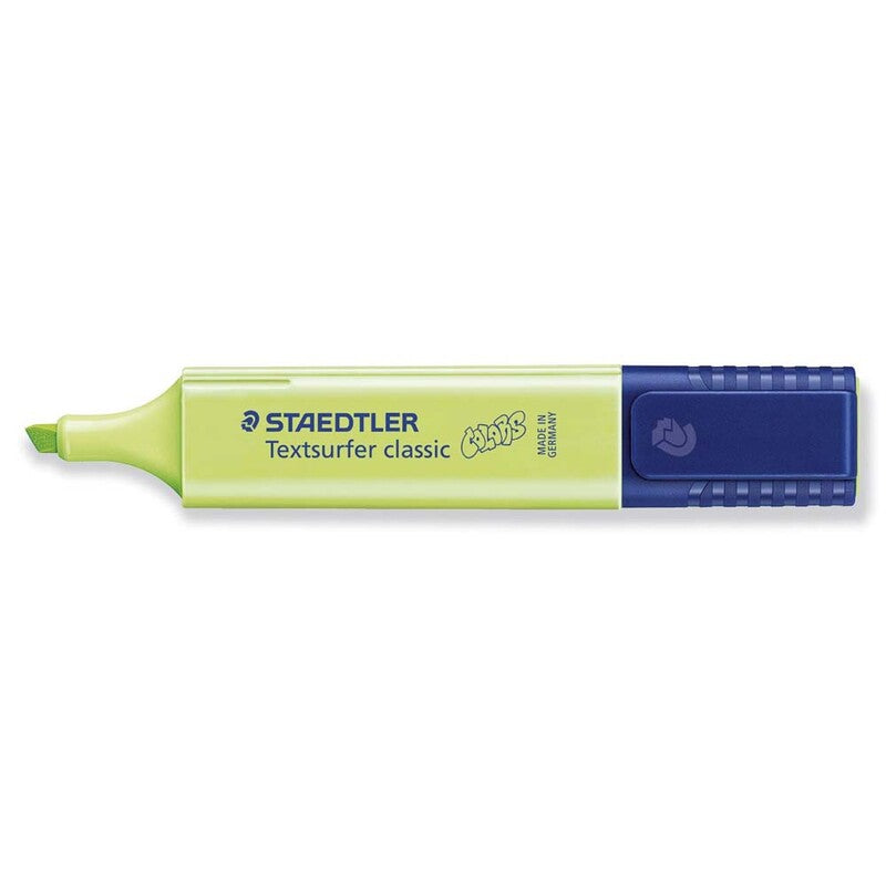 Tekstmarker, Staedtler Textsurfer, 364 C-530, 1-5MM, Skrå spids, grøn, 10 Units
