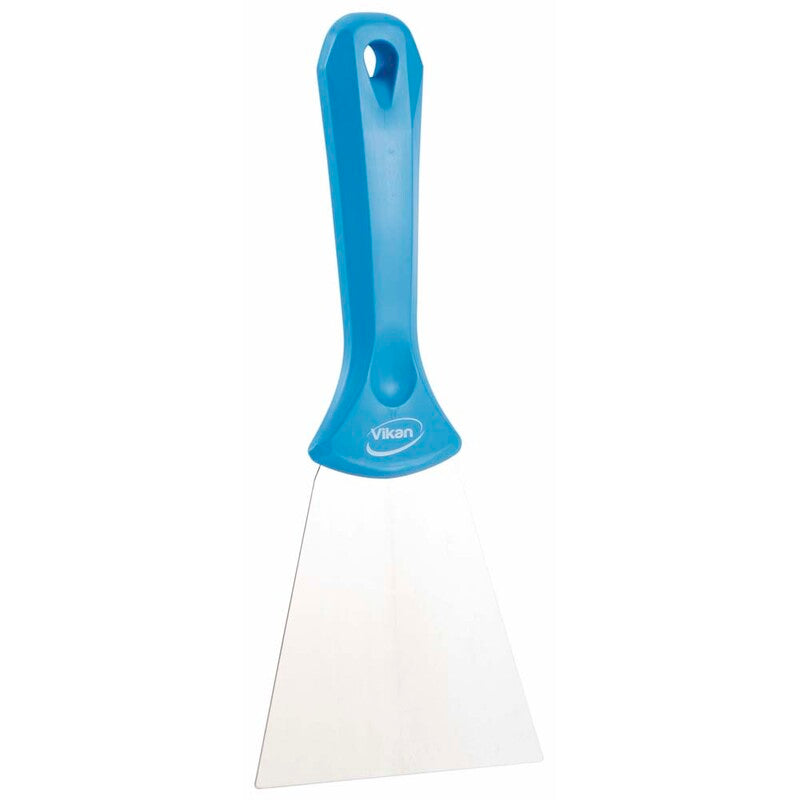 Skovl, Vikan, Stainless Steel Hand Scraper, blå, 100mmx235mm