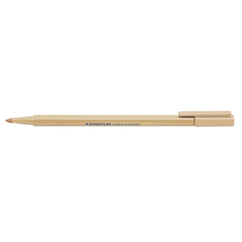 Tekstmarker, Staedtler Triplus, 362C-450, 1-4MM, Spids, sand, 10 Units