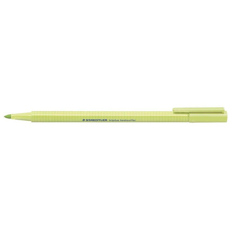 Tekstmarker, Staedtler Triplus, 362, 1-4MM, Kugle, lime, 10 Units