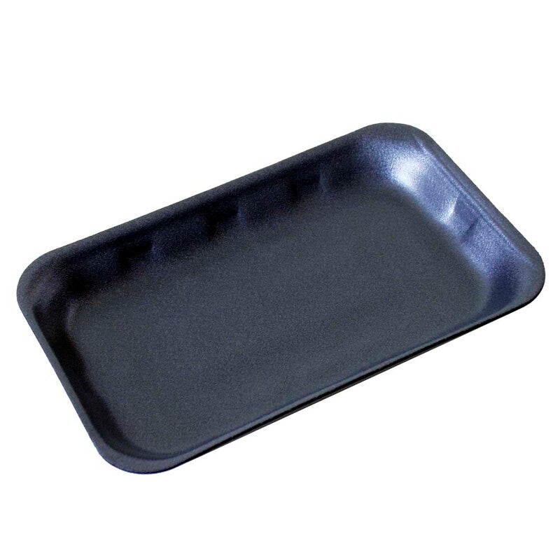Skumbakke , 225x175x25mm, Extruded Polystyrene (XPS), sort, pakke med 720 stk