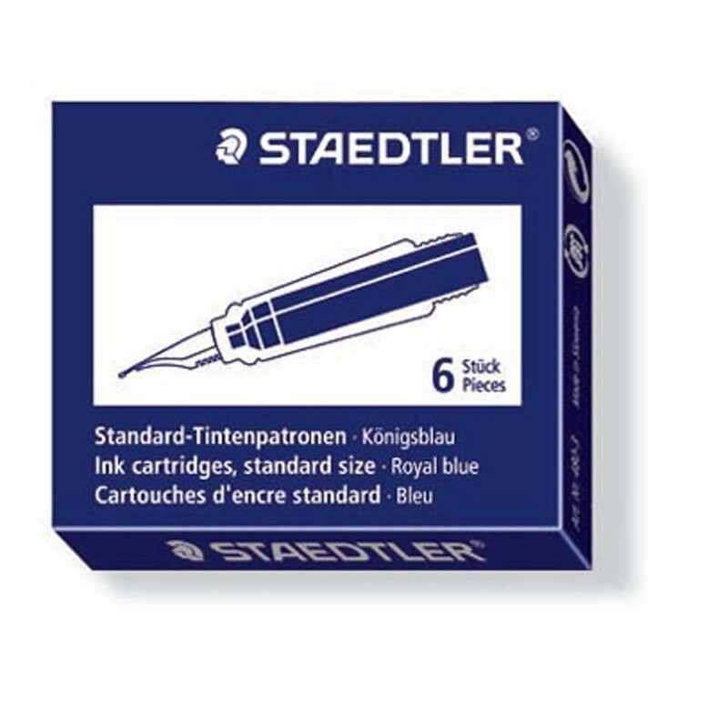 Refill, Staedtler, 480, blå, pakke a 3 stk