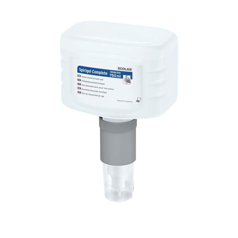 Hånddesinfektion, Ecolab, Spirigel Complete, Gel Refill, 750 ml