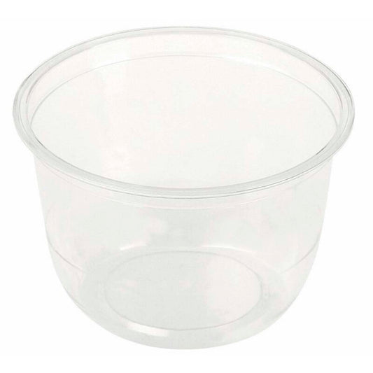 Dessertbæger, Rund, 260 ml, Ø 96, højde 63, PLA, transparent, pakke a 50 stk