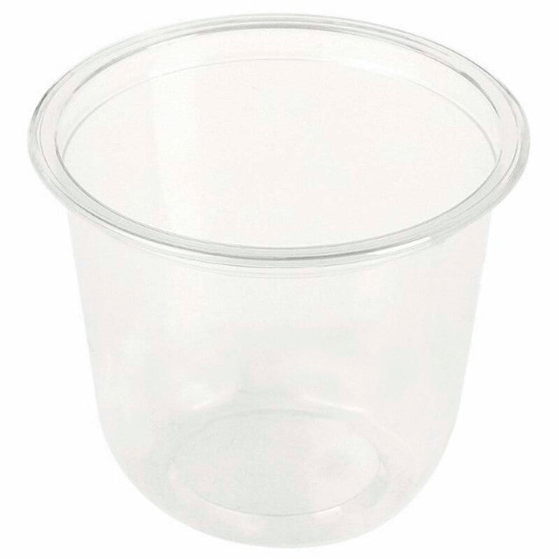 Dessertbæger, Rund, 145 ml, Ø 76, højde 61, PLA, transparent, pakke a 50 stk
