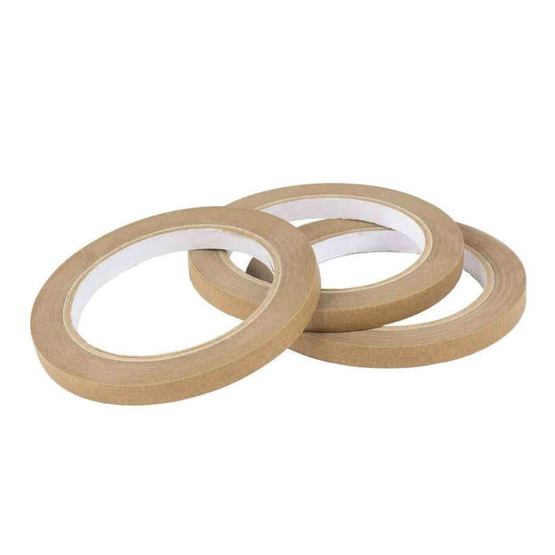 Pakketape, Master'in Performance, 9 mm, x 50.00 m, 32 µm, kernediameter: 76 mm, Rulle, træfibre, Solvent, brun, pakke a 16 ruller, palle a 10368 ruller