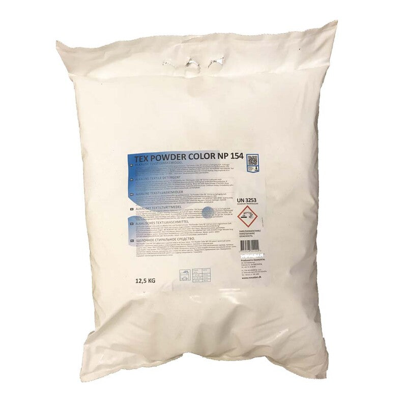 Vaskepulver, Novadan, 12,5kg TEX POWDER 154 Color