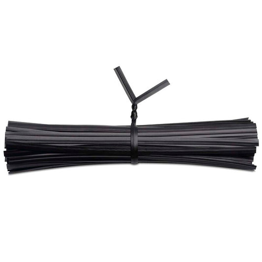 Plastclips, 200 mm, metal, gul, pakke a 1000 stk, Twist-ties