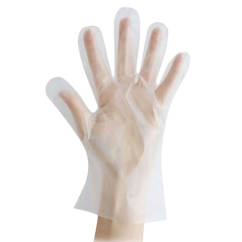 Engangshandsker, M TPE, LD-PE, transparent, pakke a 200 stk