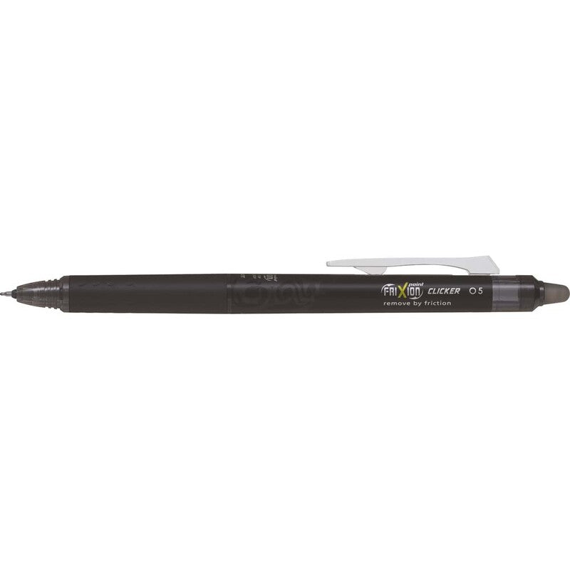 Kuglepen, Pilot Frixion, POINT, 0,5MM, sort