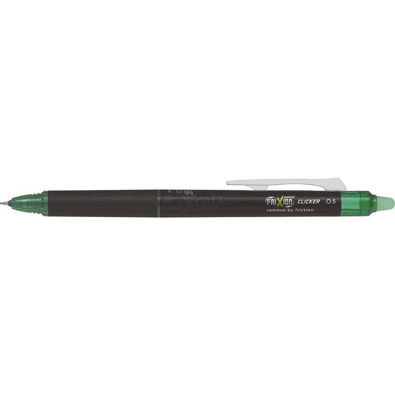 Kuglepen, Pilot Frixion, POINT, 0,5MM, grøn , units 12