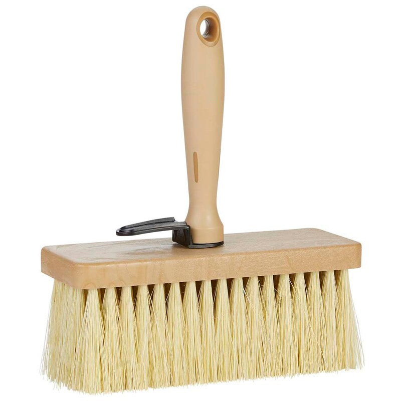 Håndbørste, Vikan, Acid/ chalk brush stiff wood, brunx205mm