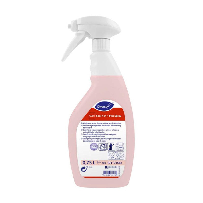 Sanitetsrengøring, Diversey, Taski, SANITET SANI 4i1 SPRAY, 750 ml