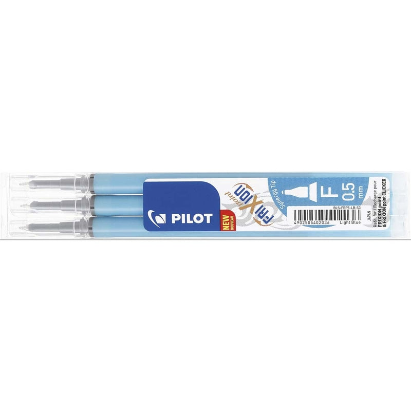 Refill, Pilot Frixion, POINT, 0,5MM, blå
