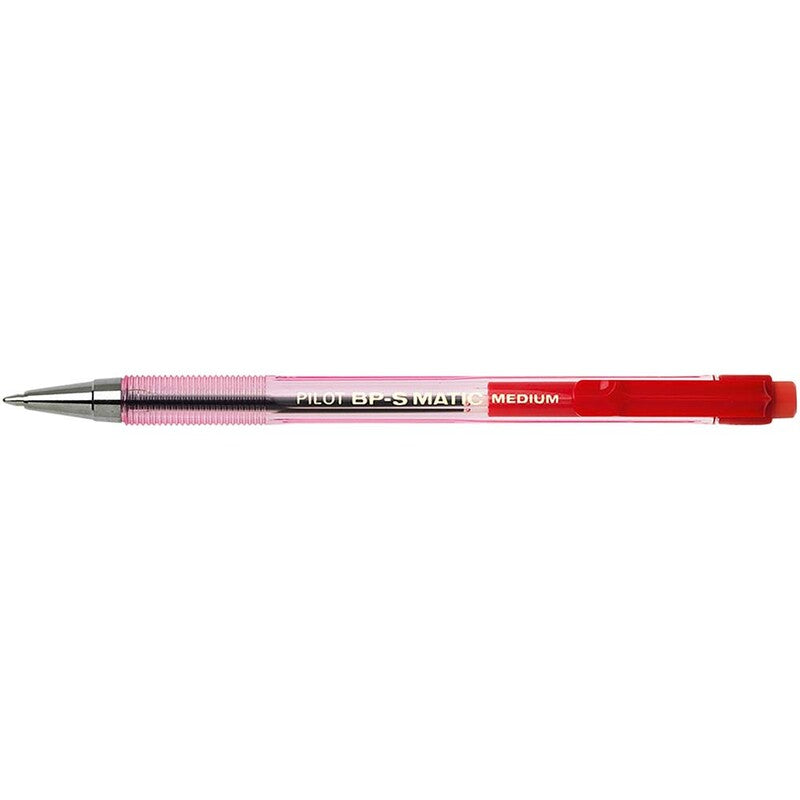 Kuglepen, Pilot Matic, BP-S M, 0,27MM, rød