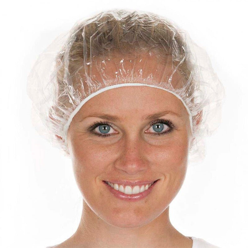 Hoteltilbehør, Bathing caps, transparent, pakke a 1000 stk