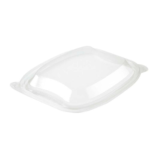Låg t/plastbakke, Plus Pack Bistro, Rektangulær, 190x155x23mm, ops, transparent, karton a 300 stk