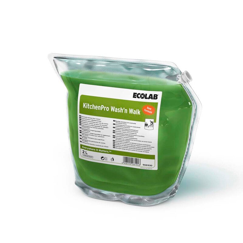 Køkkenrengøring, Ecolab, UNI. KITCHenPRO WASH'N WALK, 2 l