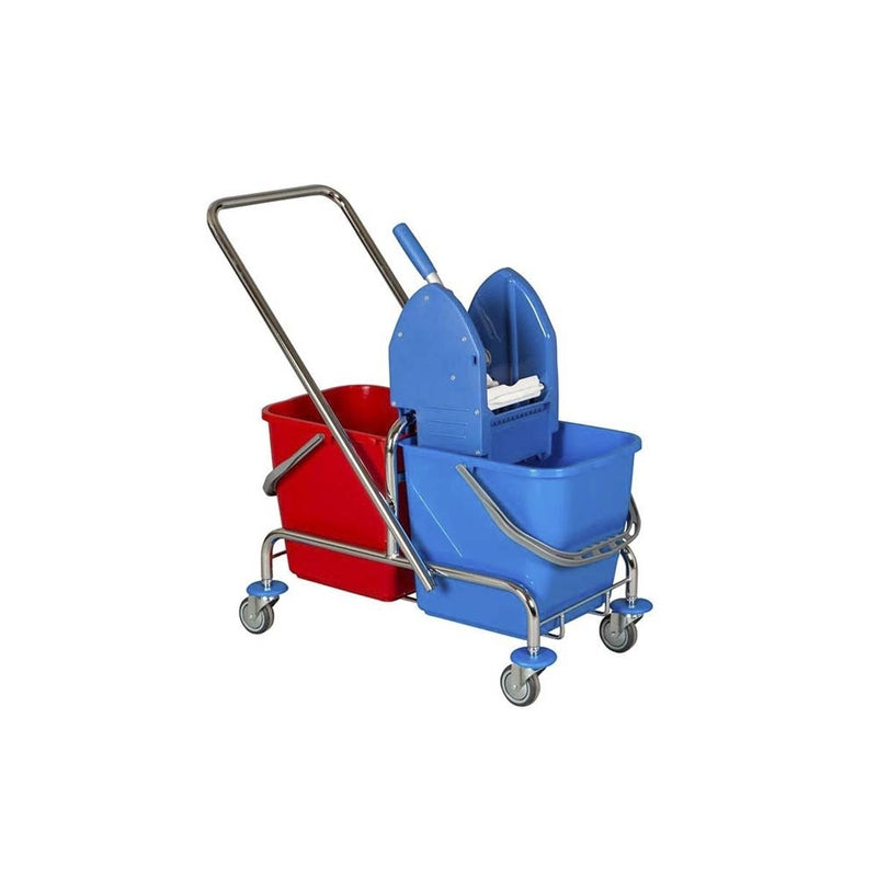 Rengøringsvogne, Cleaning Trolley w/2 buckets