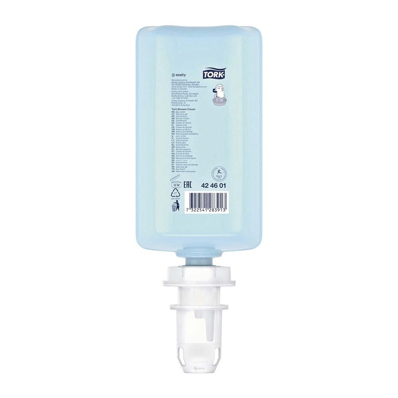 Hair and Bodyshampoo, Tork, S4, Shower Crème, 1 l, pakke a 6 stk