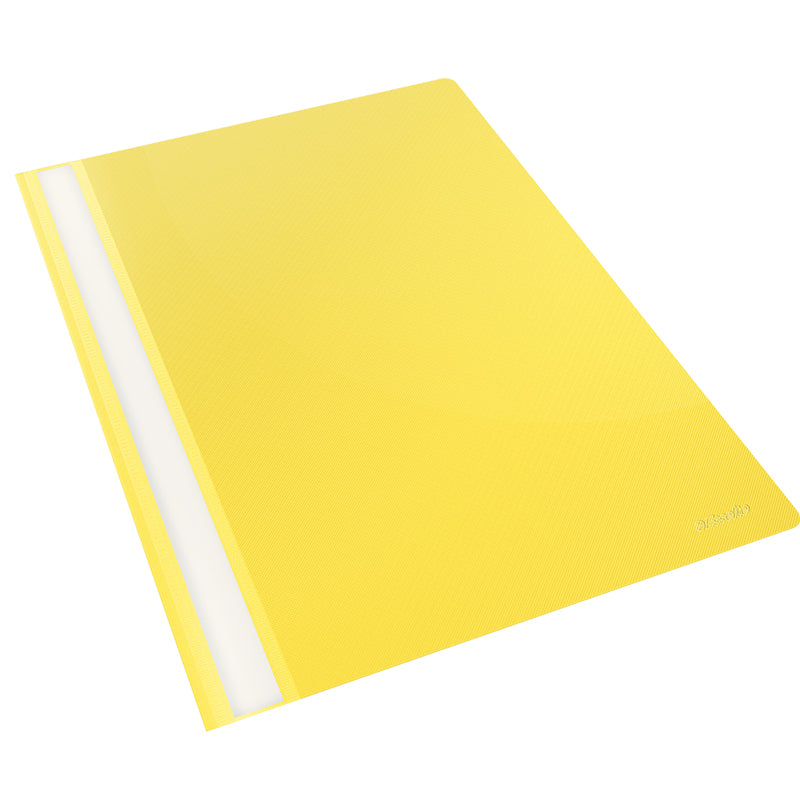 Tilbudsmappe, Esselte Vivida, gul, 210x297mm, 25 Units