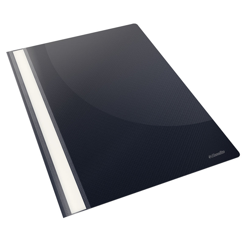 Tilbudsmappe, Esselte Vivida, sort, 210x297mm, 25 Units
